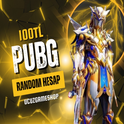  100TL PUBG MOBİLE RANDOM HESAP